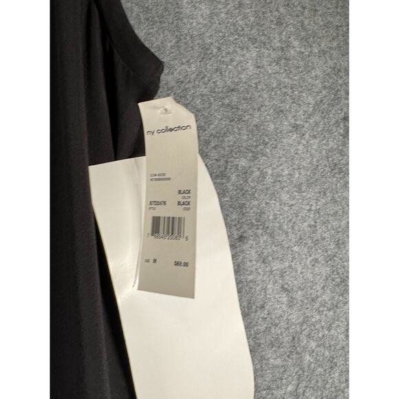 Ny Collection‎ Dress Women Medium Black Sleeveless Maxi Whimsigoth Dark Fairy - Picture 3 of 8